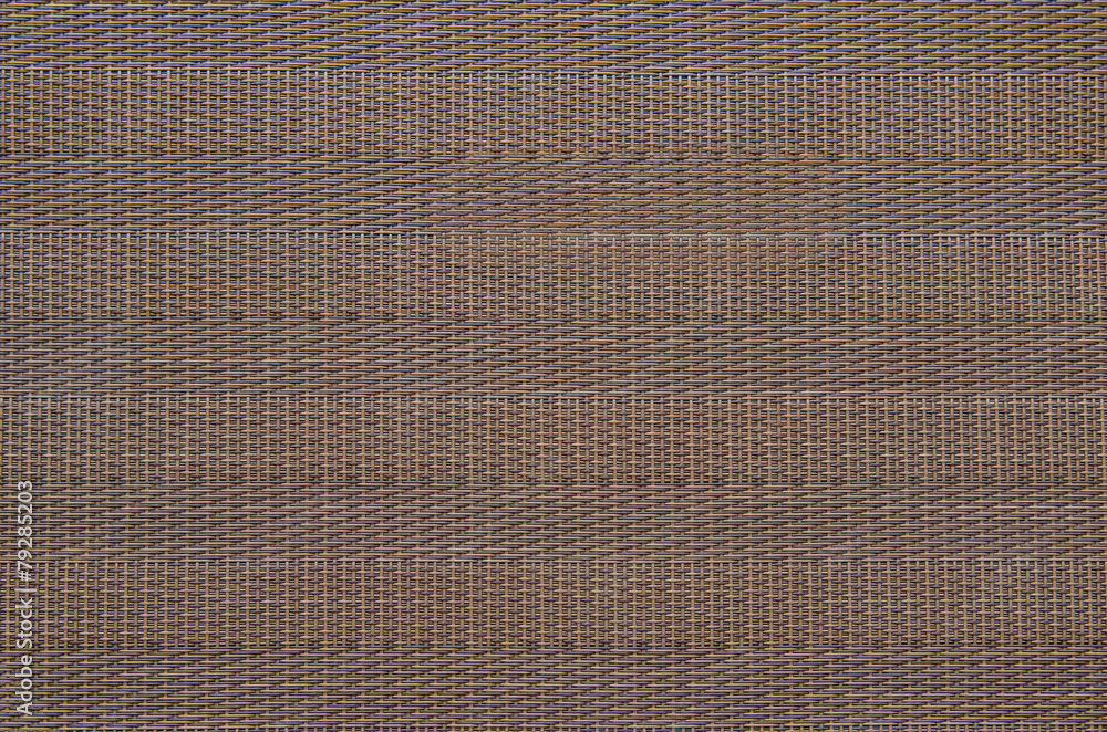 Brown straw mat texture background Brown straw mat texture background