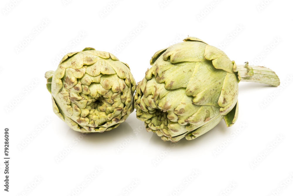 Obraz premium green artichokes