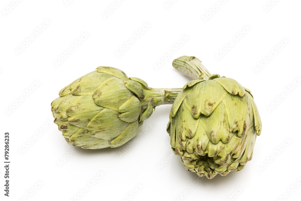 Obraz premium green artichokes