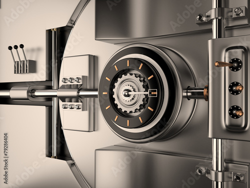 Canvas-taulu Vault Door, 3D