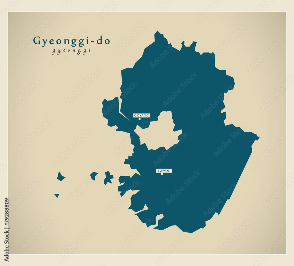 Modern Map - Gyeonggi KR