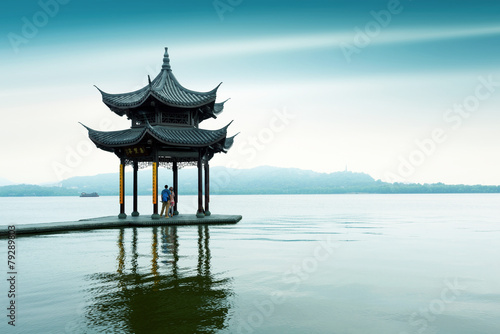 West Lake in Hangzhou, Zhejiang, China