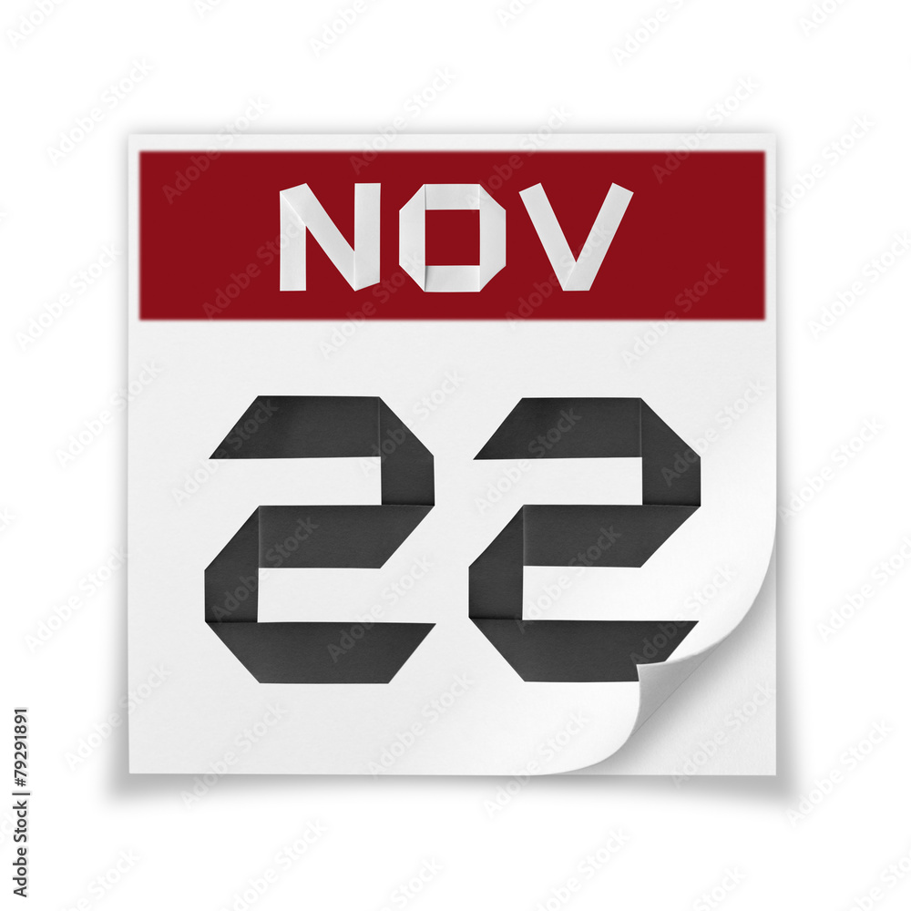 Obraz premium calendar