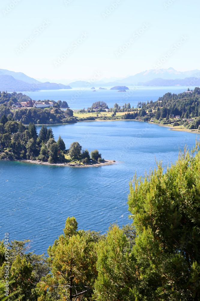 View of Nahuel Huapi lake- Argentina