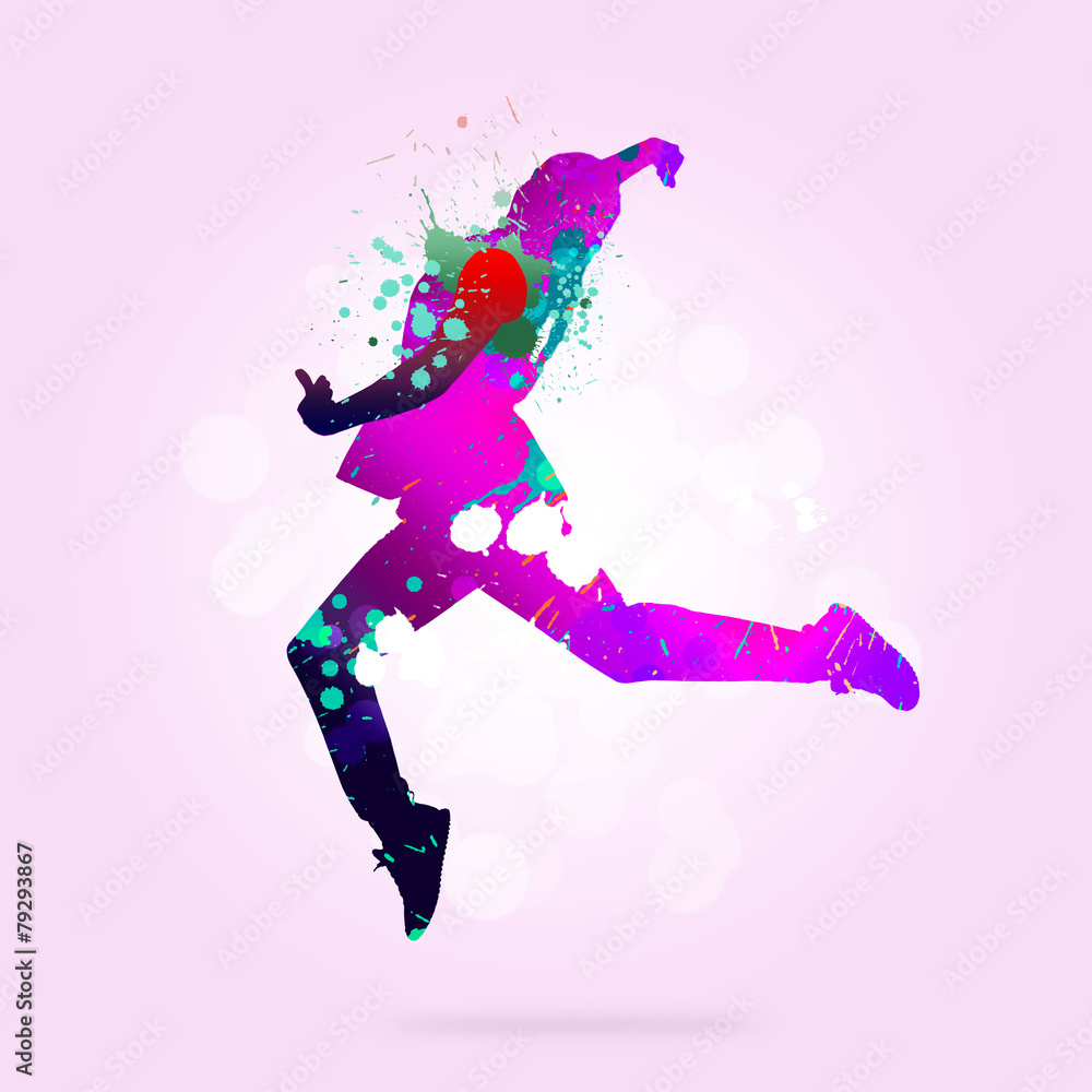 Abstract dancer