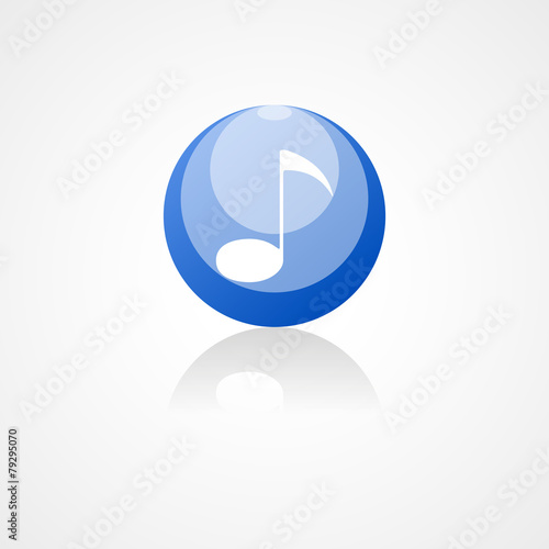 Vector note web icon