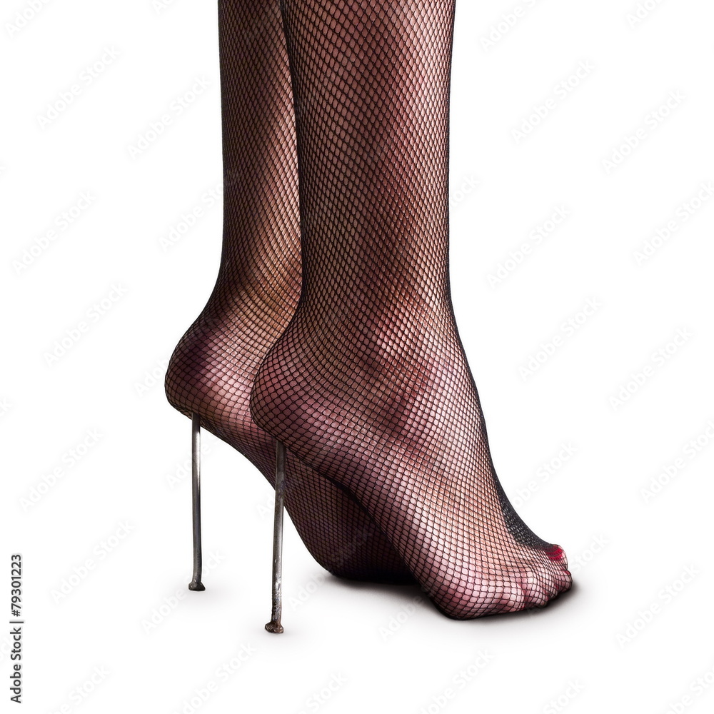 Masochistic foot fetish Stock Photo Adobe Stock