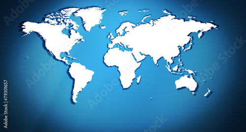 Earth continents map global background