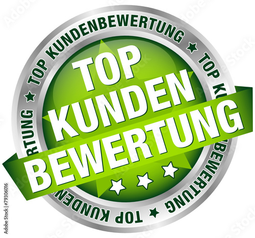 Button Banner "Top Kundenbewertung" grün