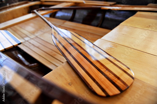 New wooden paddle