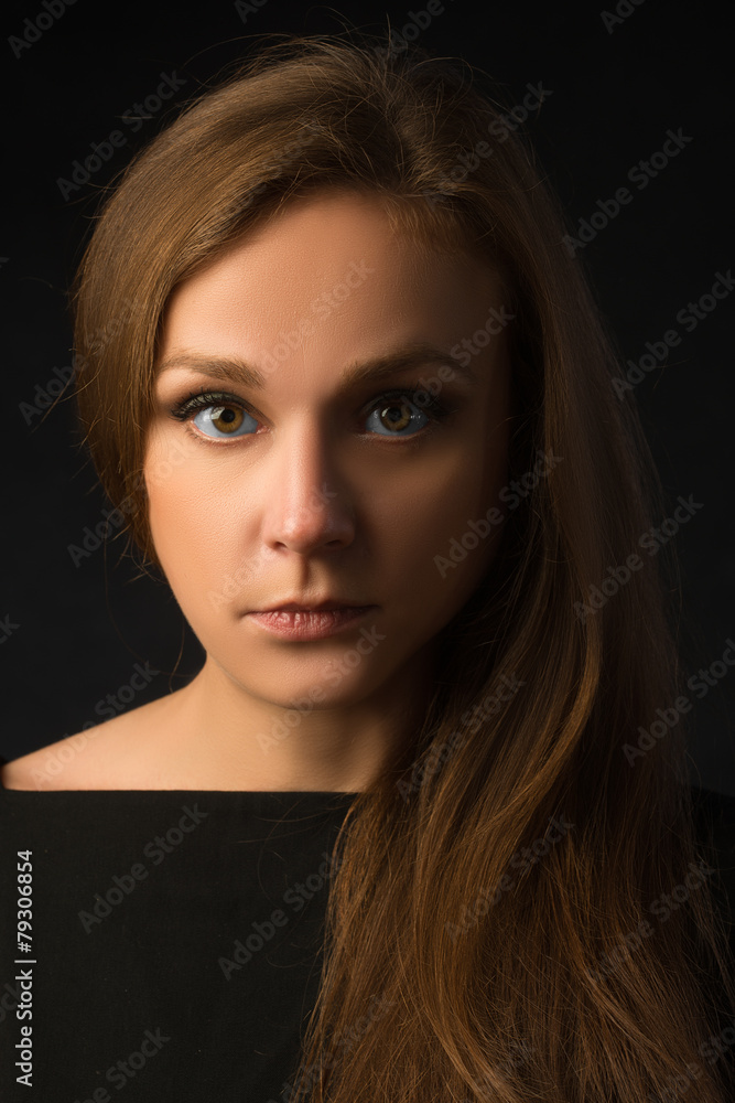 Fototapeta premium Sensual woman bride