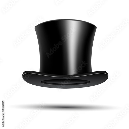 Black top hat