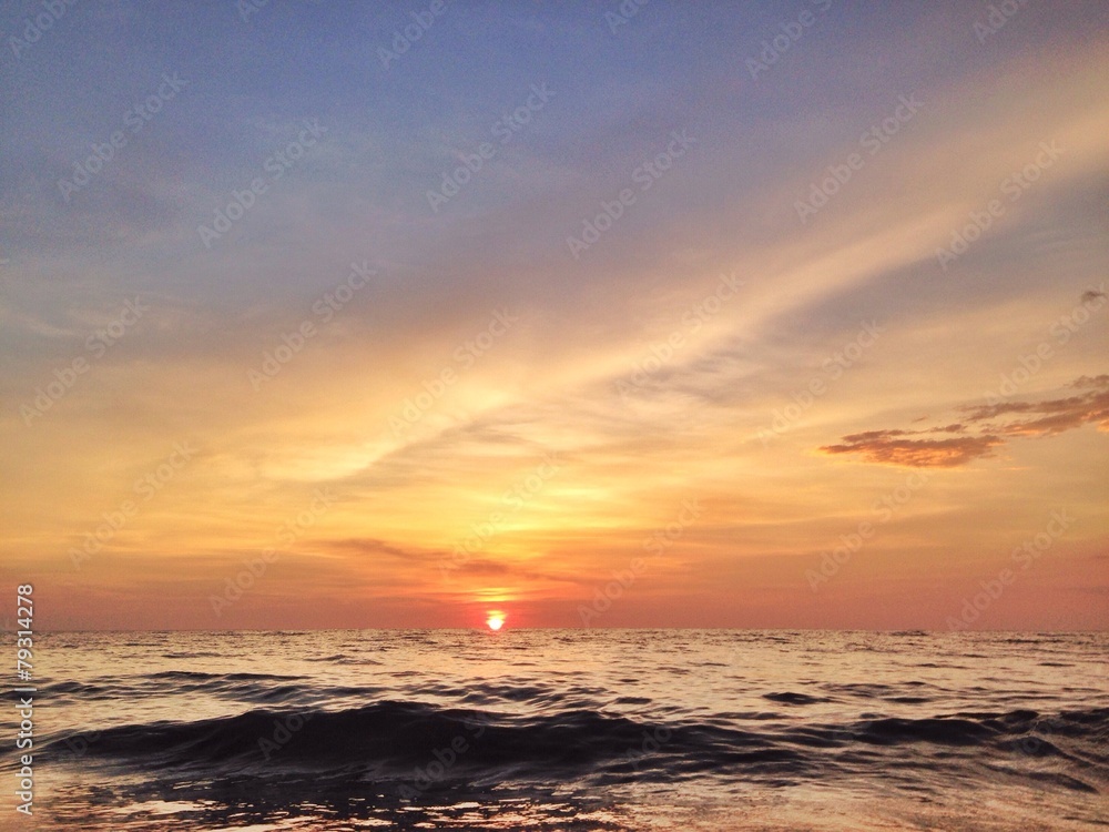 Obraz premium Sonnenuntergang