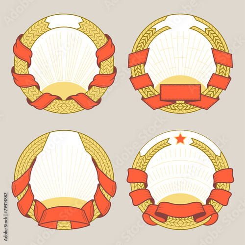 Label template2color