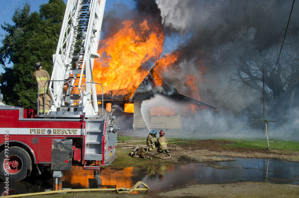 Naklejka premium Duel Attack