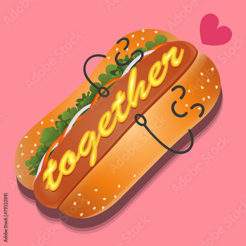 the loving hotdog
