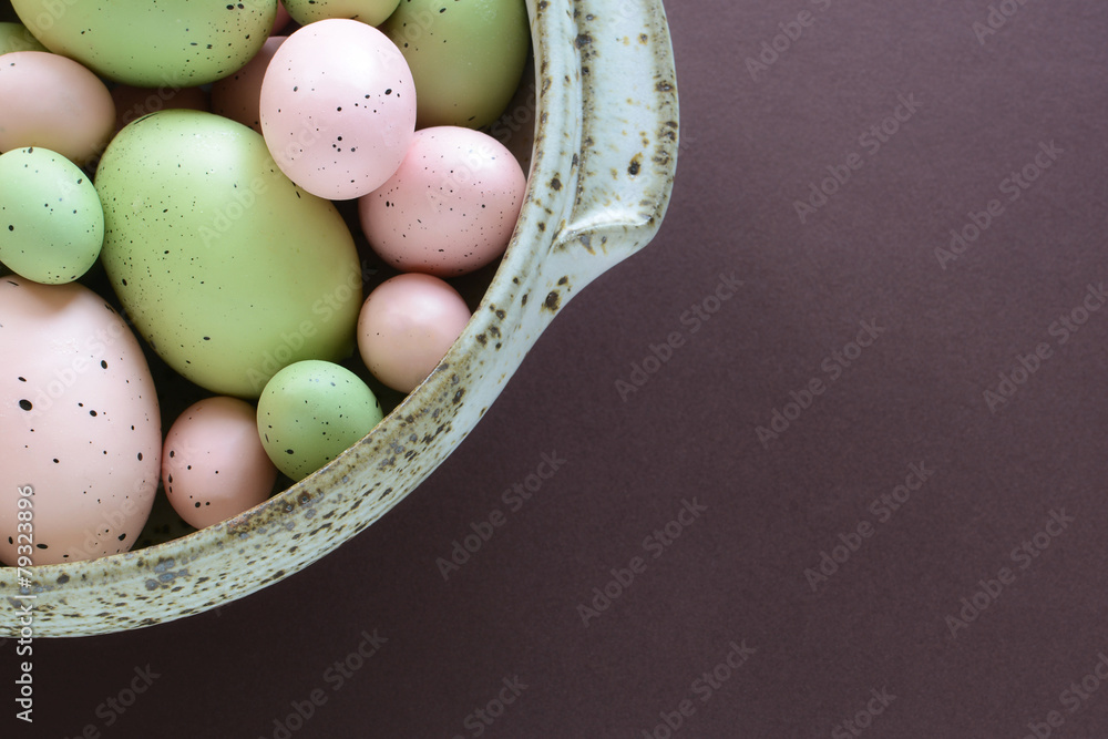 Pastel Easter eggs Pastel Easter eggs