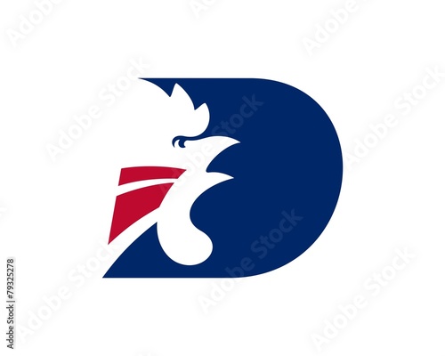 red white blue democrat party logo 41