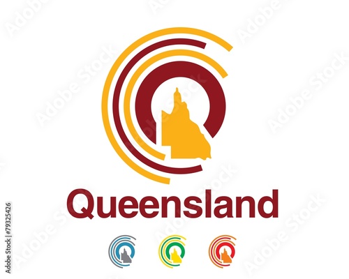 queensland logo template techno 47