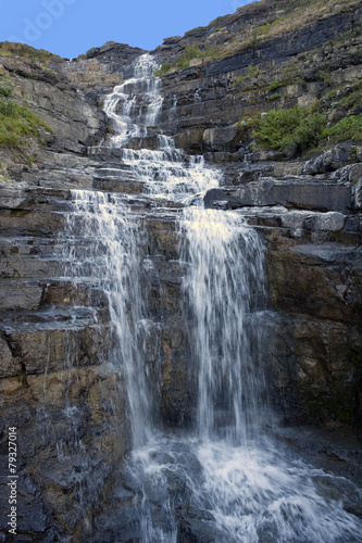 Haystack Falls Glacier National Park