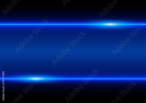 Abstract  background blue ray technology