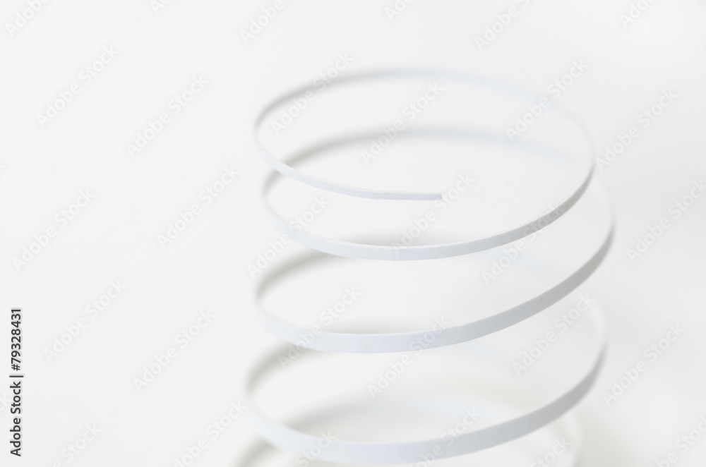 Obraz premium White Swirl