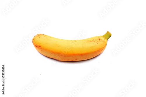 Ripe Bananas isolated on a white backgroud