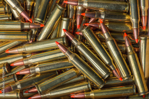 Background of military ammunition