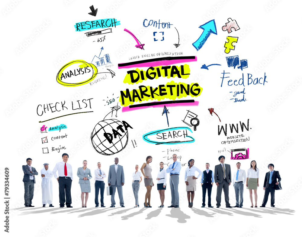 Digital Marketing Branding Strategy Online Media Concept Digital Marketing Branding Strategy Online Media Concept