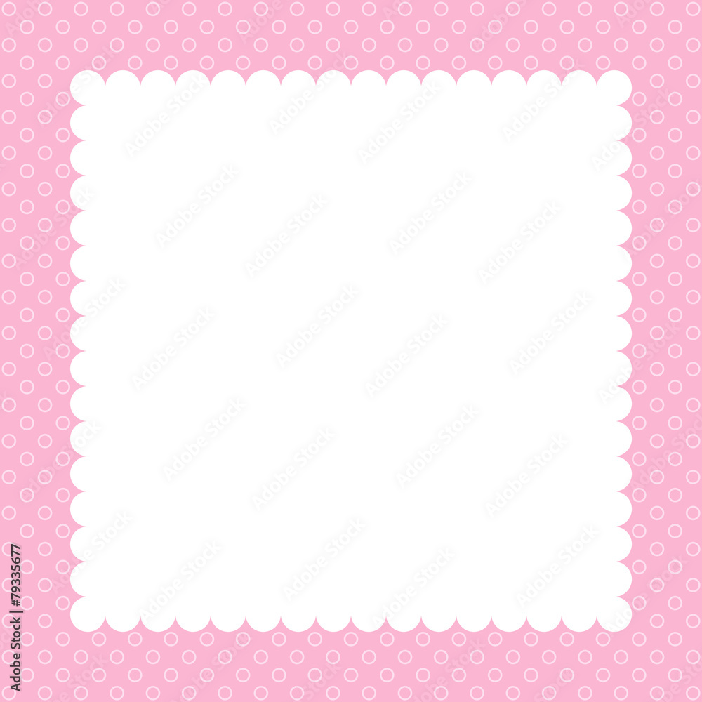 Pink greeting card for a holiday. Pink greeting card for a holiday.