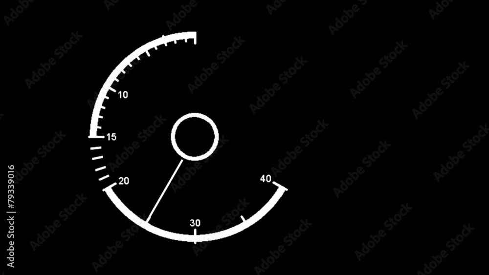 Leader Broadcast VT 30sec Clock Lead In TV 30 second 30s sec vin