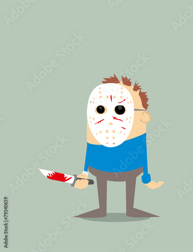 Cartoon serial killer