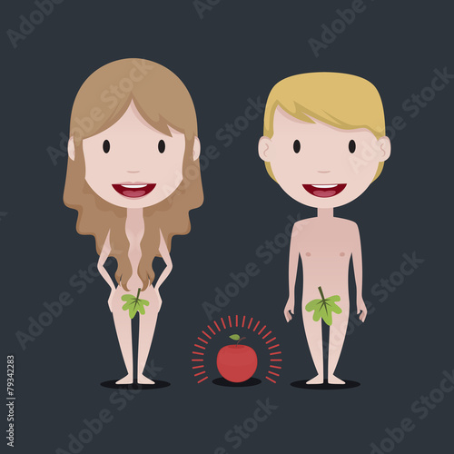 Adam&Eva illustration