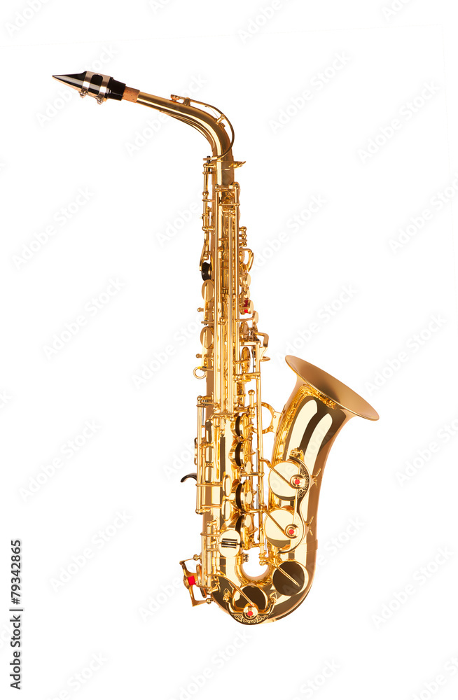 Fototapeta premium Alto saxophone in soft light