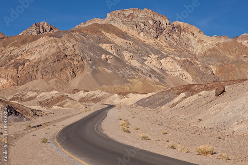 USA - Artists drive in the Death Valley