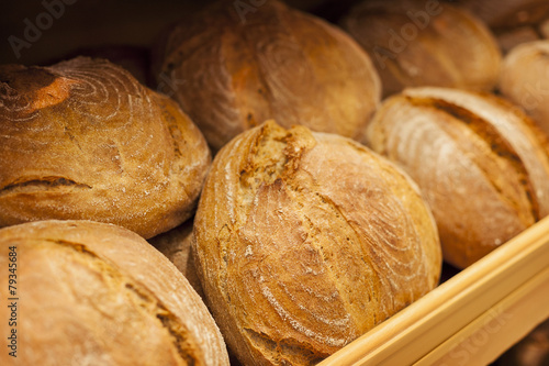 Bread in bakery