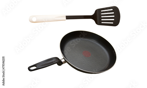 Kitchen shovel and pan for cooking