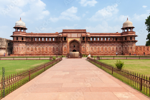 Jahangir Palace, Agra Fort, India. photo