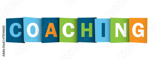 "COACHING" icon (training talent personal life development)