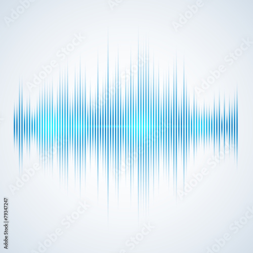 Abstract music equalizer