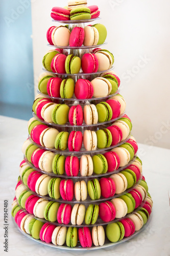 Pyramide de macaron