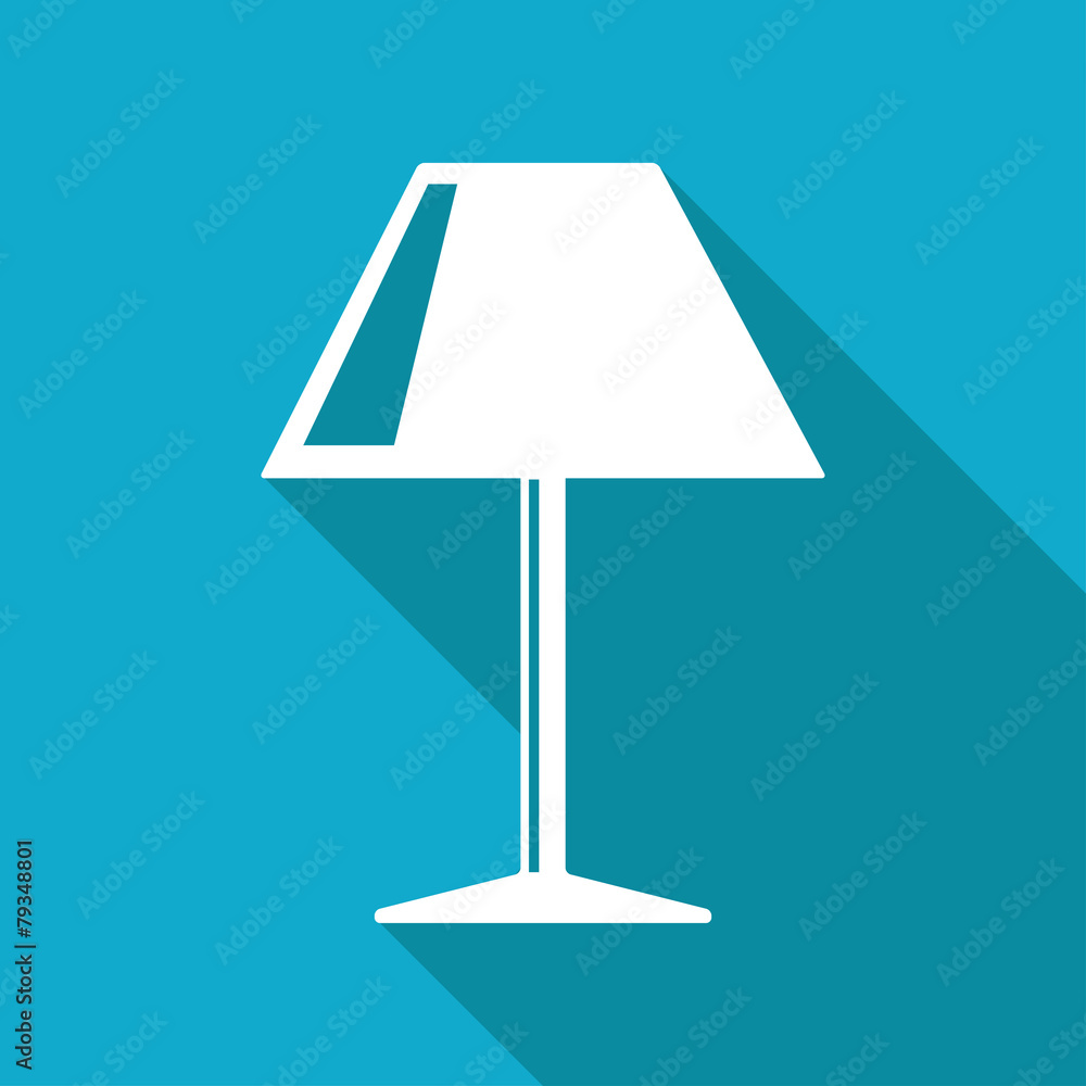 Vector reading-lamp icon. Eps10 Vector reading-lamp icon. Eps10