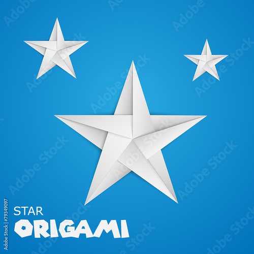 origami paper star