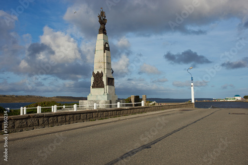 Memorial to the WW1 Battle of the Falklands photo