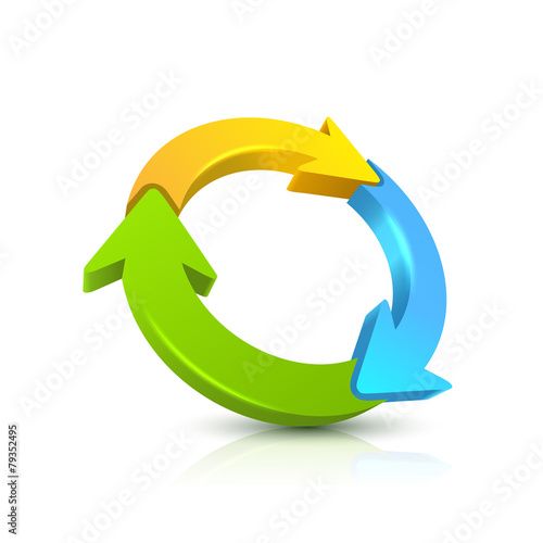 Circular Arrow 3D