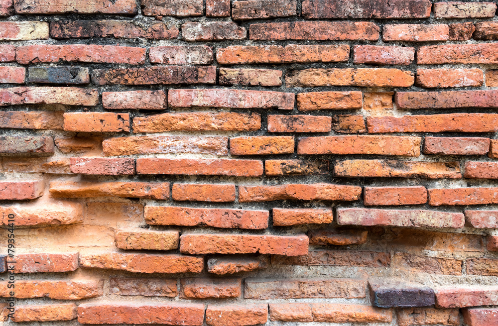 Naklejka premium Old brick background