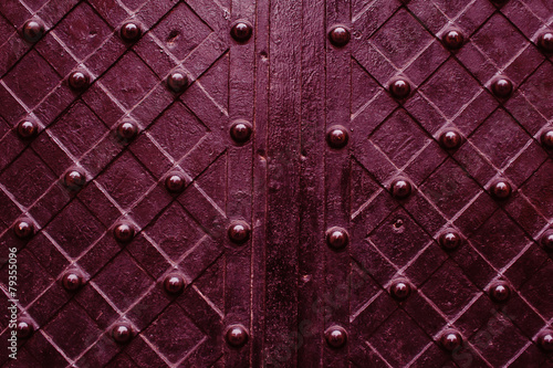 burgundy metallic background, elements of forging