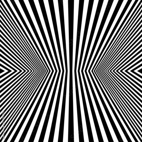 Optical Art Rhombus Seamless Pattern