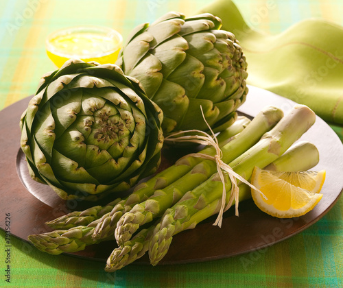 Artichokes and Asparagus
