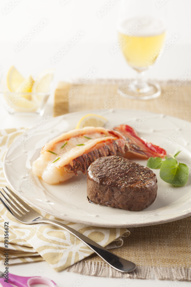 Lobster and Steak Lobster and Steak